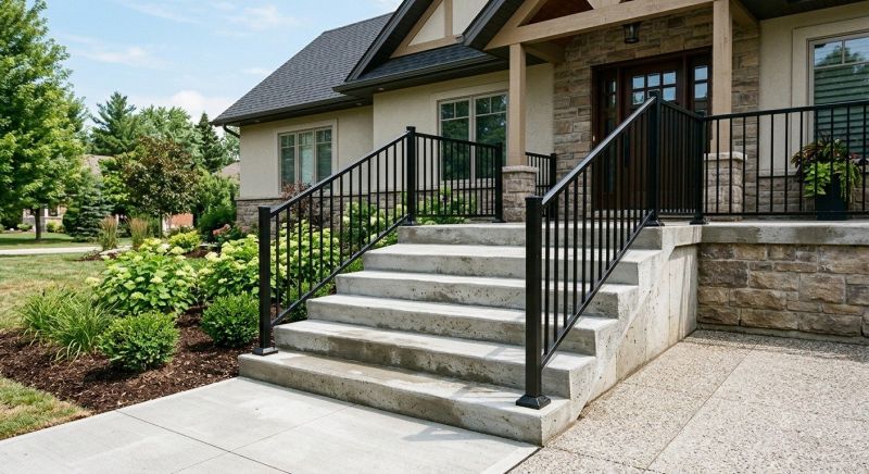 Concrete Stairs Installation in Sacramento, CA